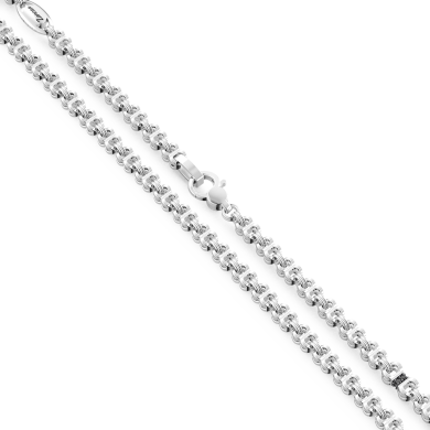 Zancan silver link-only necklace.
