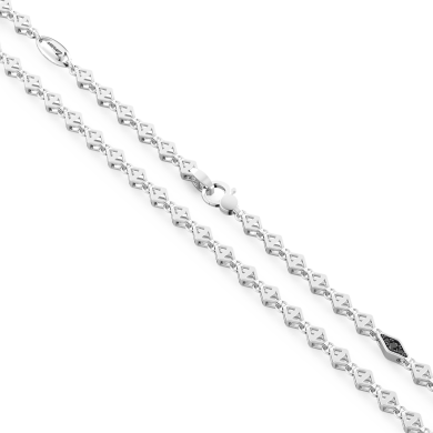 Zancan silver link-only necklace.