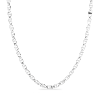 Collar Zancan solo malla de plata.
