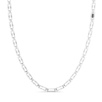Collana solo maglia Zancan in argento.