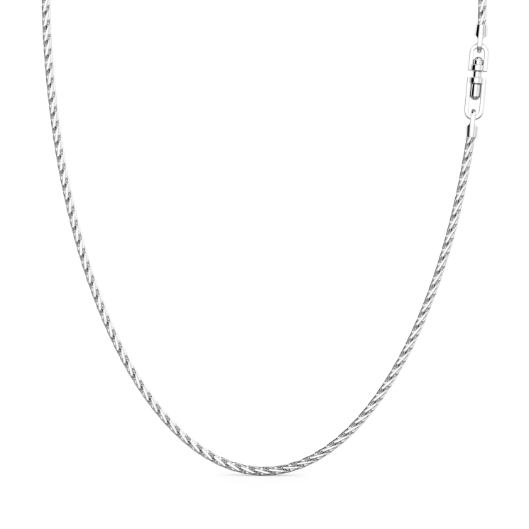 Zancan silver link-only necklace.