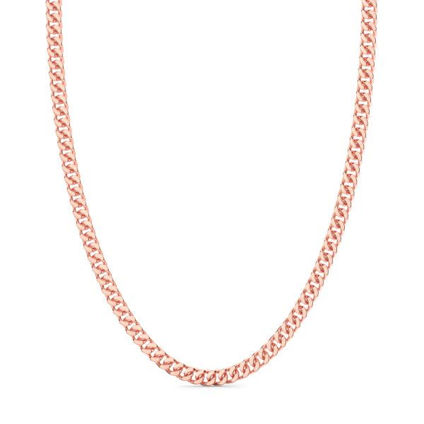 Zancan silver curb chain necklace.