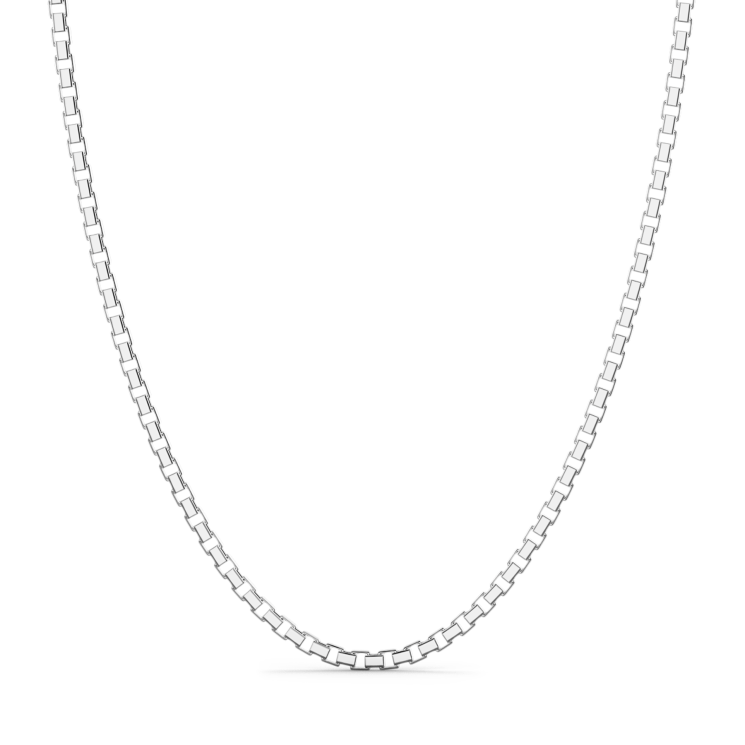 Zancan silver link-only necklace.