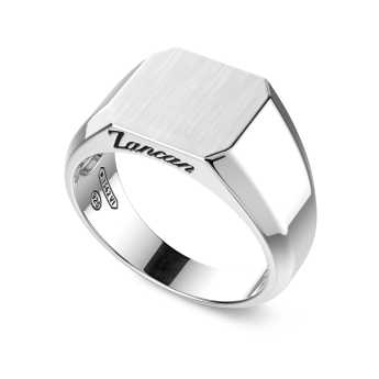 Chevalière Zancan en argent. 2