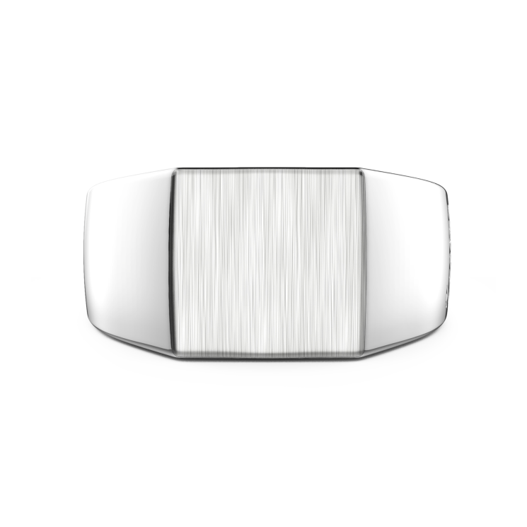 Anello chevalier Zancan in argento.