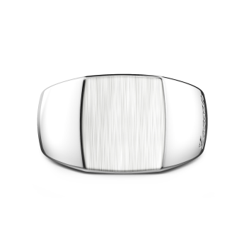 Anillo chevalier de plata Zancan.