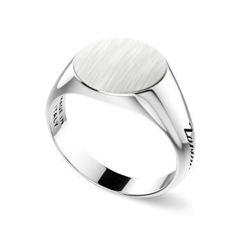 Anillo chevalier de plata Zancan. 2