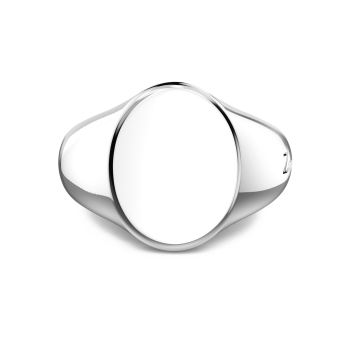 Anillo chevalier de plata Zancan.