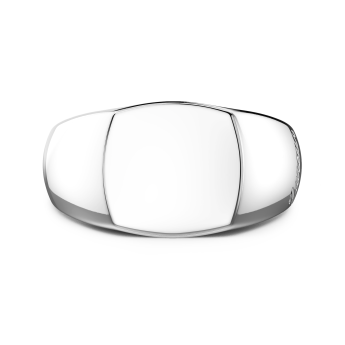 Anillo chevalier de plata Zancan.