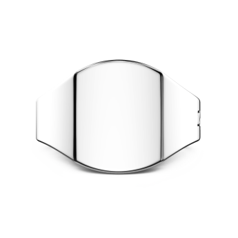 Zancan zilveren chevalier ring.