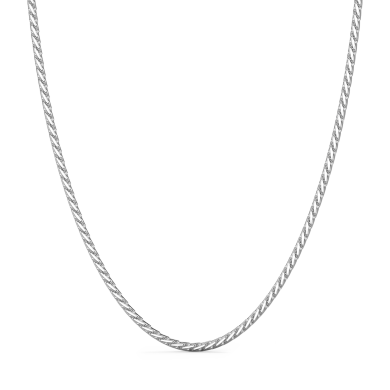 Zancan silver link-only necklace.