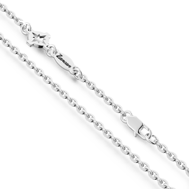 Zancan silver bullet necklace with black stones.