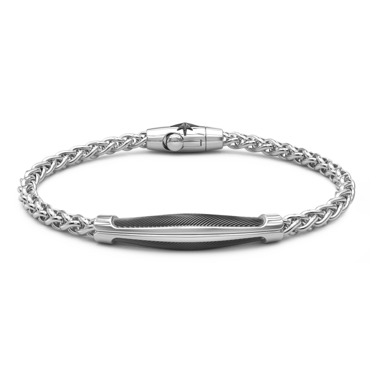 Zancan silver bracelet with tag.