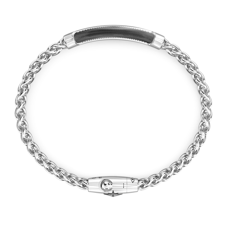 Zancan silver bracelet with tag.