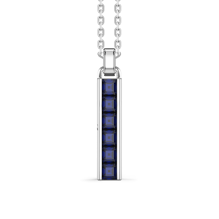 Collana Zancan in argento con pendente a stick.