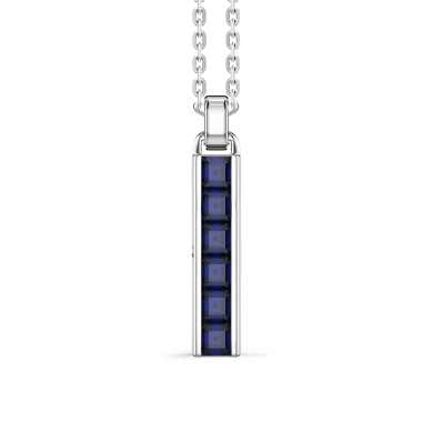 Collana Zancan in argento con pendente a stick.