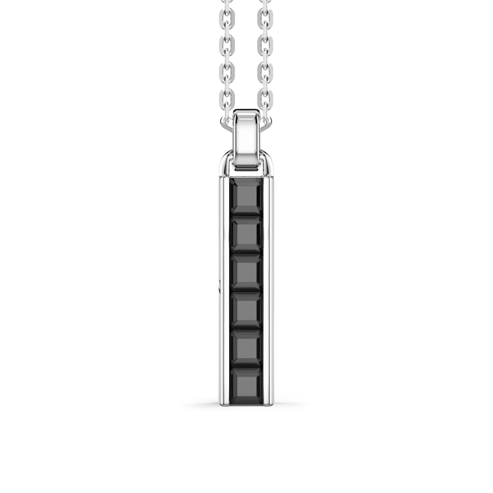Collana Zancan in argento con pendente a stick.