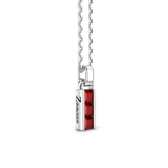 Collana Zancan in argento con pendente a stick. 2