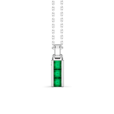 Collana Zancan in argento con pendente a stick.