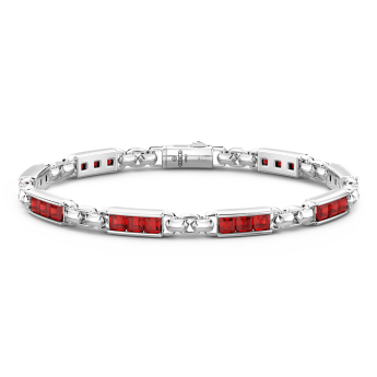 Bracelet Zancan en argent 925 avec pierres naturelles.