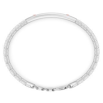Halbstarres Zancan-Armband aus Silber. 2