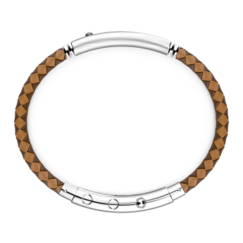 Bracciale Zancan in silicone con targa in argento e pietra nera. 2