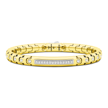 Bracciale Zancan in oro 18kt con diamanti.