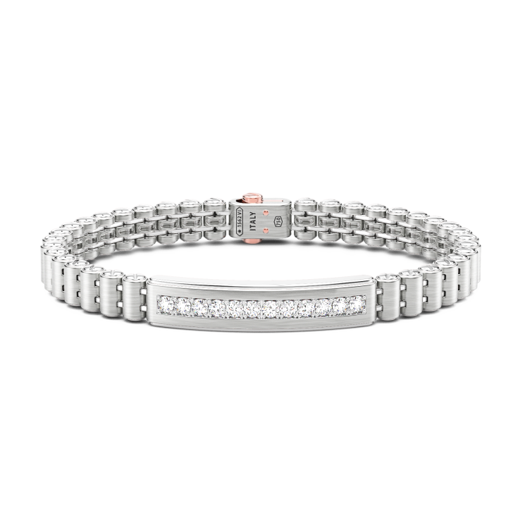 Bracelet Zancan en or 18 carats avec diamants.