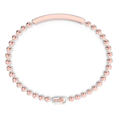 Bracelet Zancan en or 18 carats et diamants noirs.