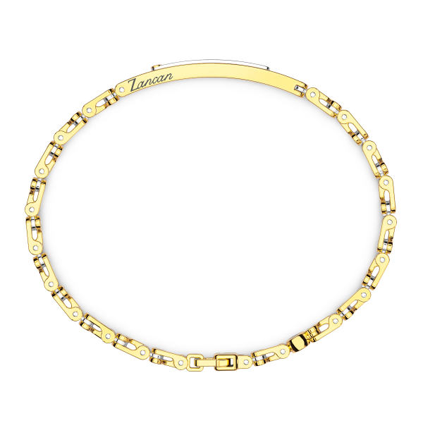 Bracelet Zancan en or 18 carats avec diamants.