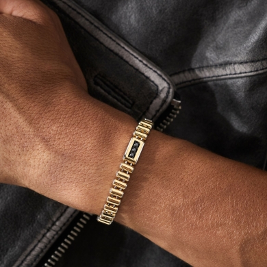 Bracciale Zancan in oro 18kt con diamanti.