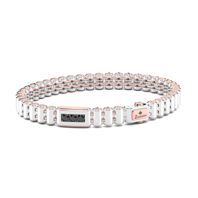 Bracciale Zancan in oro 18kt con diamanti.