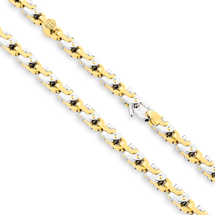 Collier Zancan en or 18 carats.