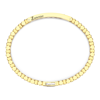 Bracciale Zancan in oro 18kt e diamanti. 2