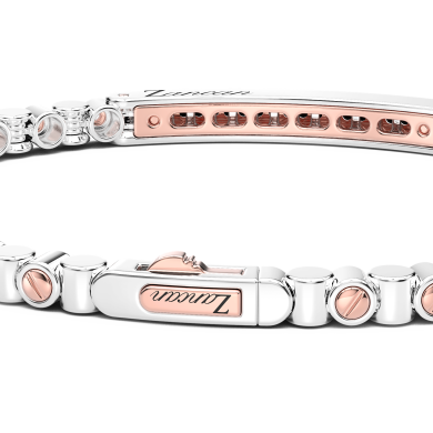 Bracciale Zancan in oro 18kt e diamanti neri.