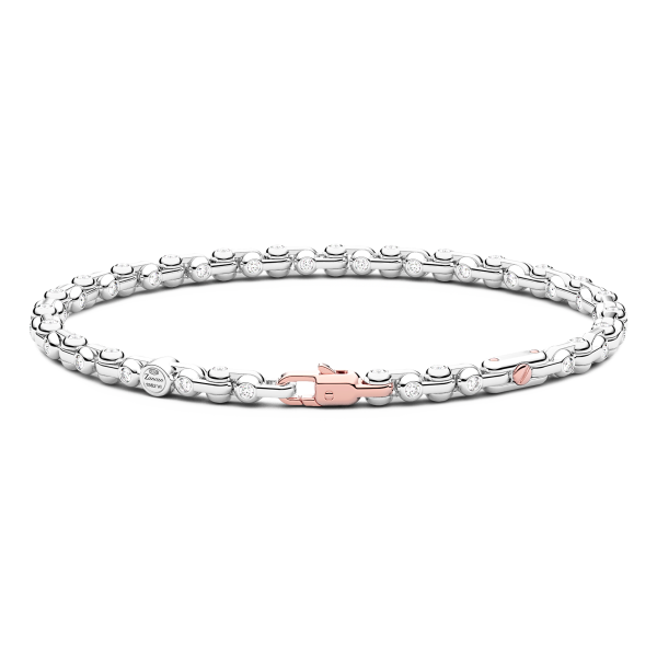 Bracelet Zancan en or 18 carats et diamants.