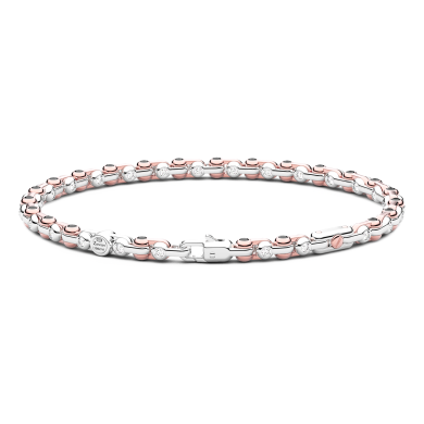 Bracelet Zancan en or 18 carats et diamants.