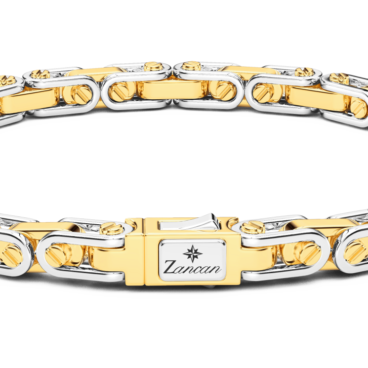 Bracelet Zancan en or 18 carats.