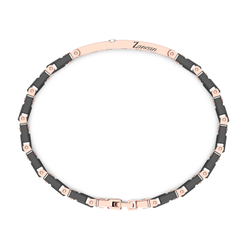 Bracciale Zancan in oro 18kt e ceramica nera. 2