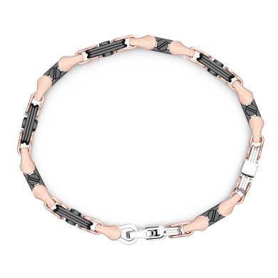 Bracciale Zancan in oro 18kt e ceramica nera.