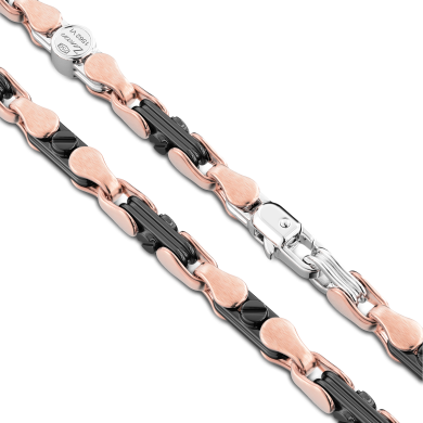 Collana Zancan in    oro 18kt e ceramica nera.