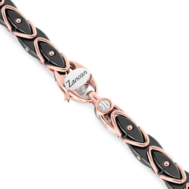 Collier Zancan en or 18kt et céramique noire.