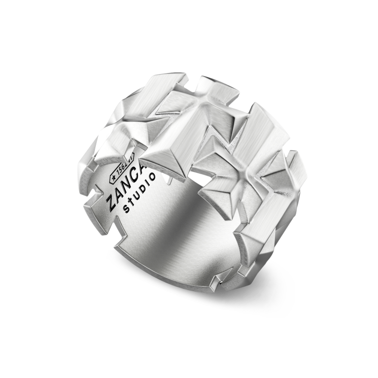Anello Zancan Studio in argento.