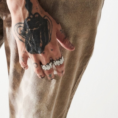 Anello Zancan Studio in argento.