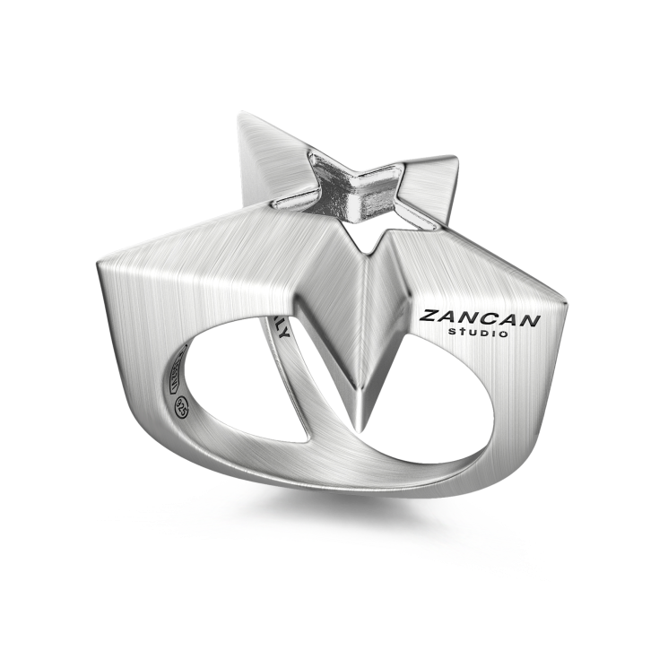Anello Zancan Studio in argento.