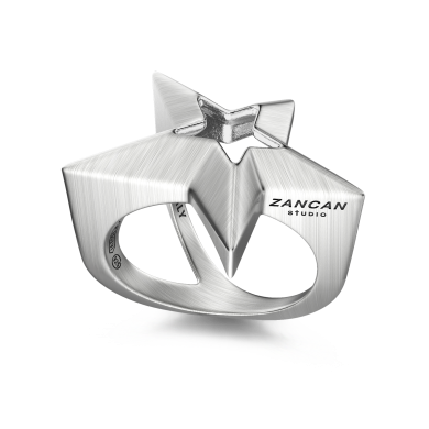 Anello Zancan Studio in argento.