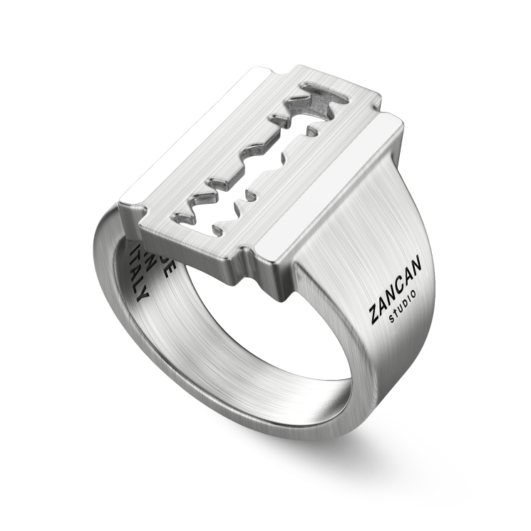 Anello Zancan Studio in argento.