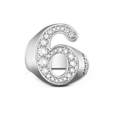Anello Zancan Studio in argento e pietre.