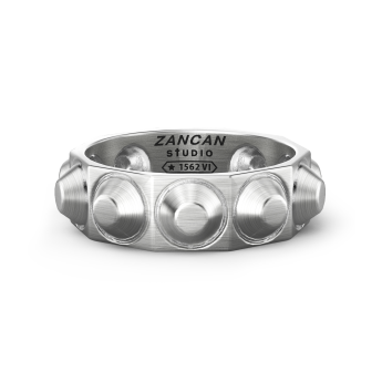 Anello Zancan Studio in argento.
