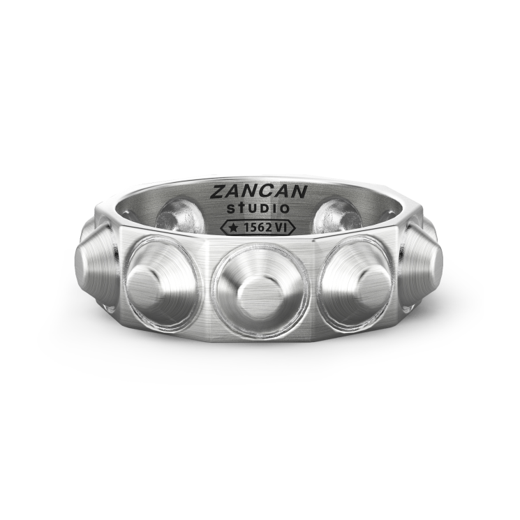 Anello Zancan Studio in argento.